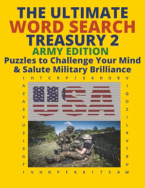 Word Search Treasury — Army