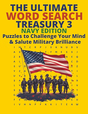 Word Search Treasury — Navy