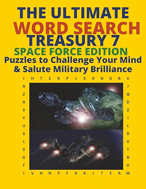 Word Search Treasury — Space Force